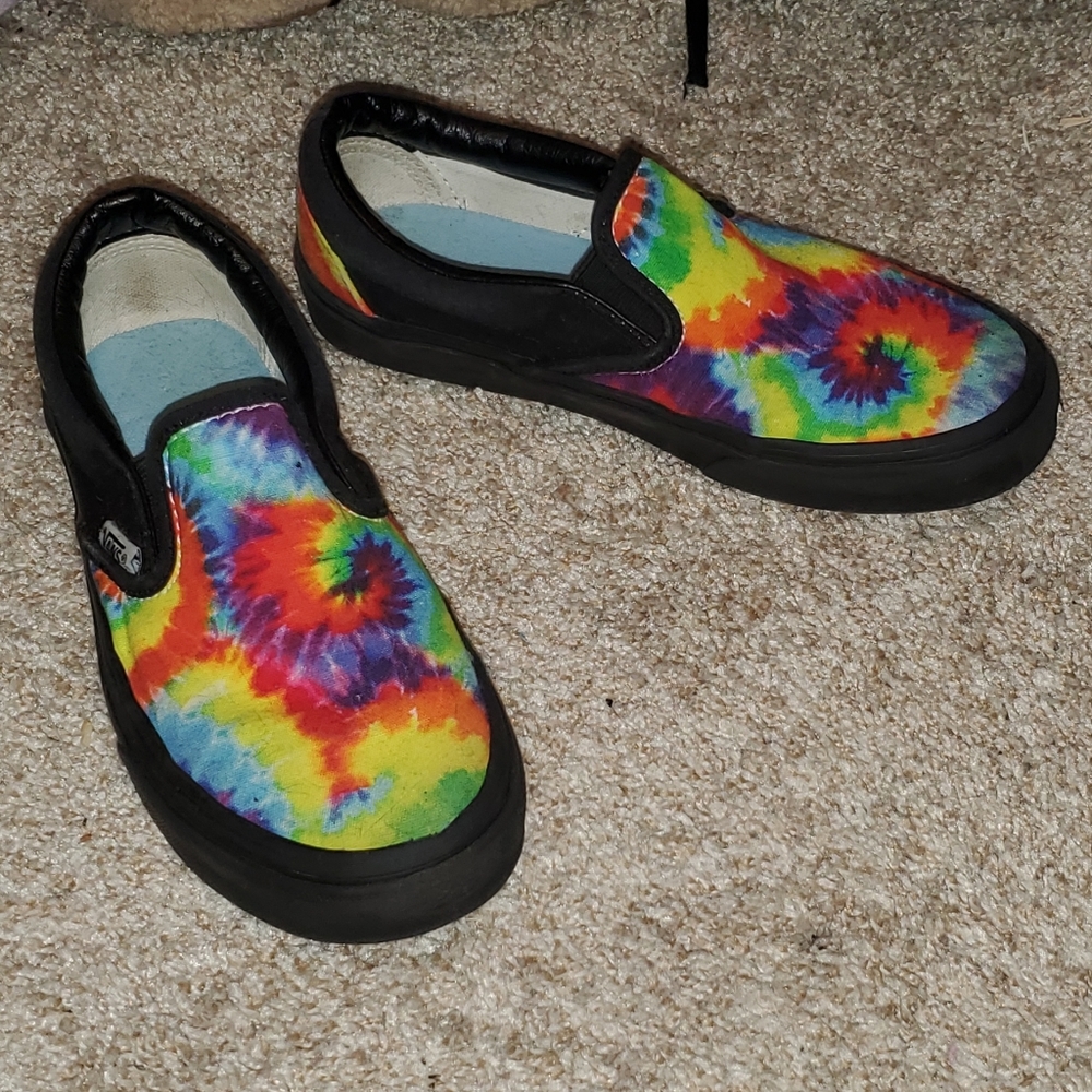 Tie dye vans
